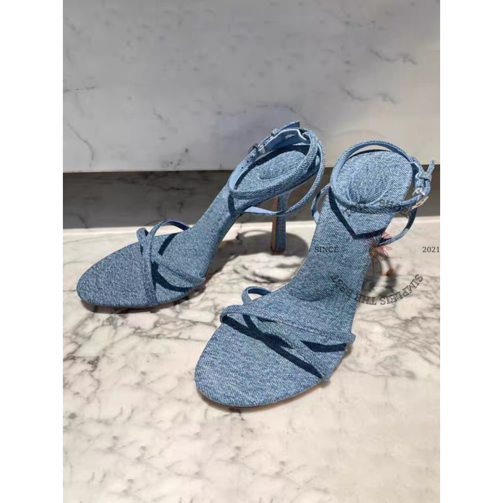 GIÀY CAO GÓT TOTIIE STORE - SANDAL PHONG CÁCH THỜI TRANG NỮ MŨI TRÒN HAI QUAI NGANG CHÉO HIỆN ĐẠI G2306060