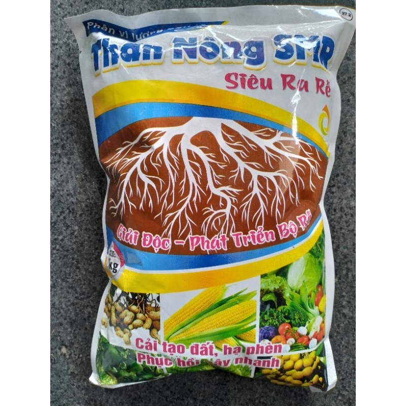 Phân bón hữu cơ siêu ra rễ Thần Nông giải độc, hạ phèn 1kg