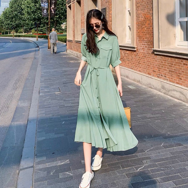 Đầm túi hộp tay ngắn 3 màu (kèm hình thật)