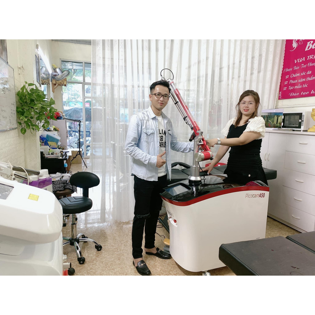 MÁY LASER PICO CARE TRỤC KHUỶU DÙNG TRONG SPA TMV ❤️ MP Medical Spa ❤️