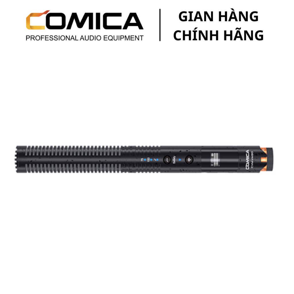 COMICA CVM-VM30 - Mic Thu Âm Không Dây 2.4Ghz Cho Điện Thoại & Máy Ảnh - Hàng Chính Hãng / Bảo Hành 12 Tháng
