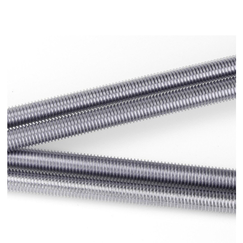 1m Thanh ren inox304 M4, M5, M6, M8, M10,M12