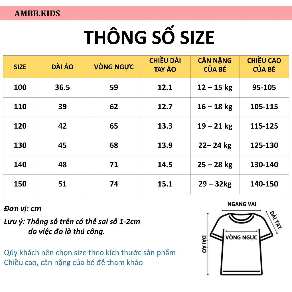 Áo phông cộc tay cho bé gái AMBBKIDS áo thun ngắn tay cổ tròn kẻ sọc chất thun cotton mềm mát, thân thiện với da bé