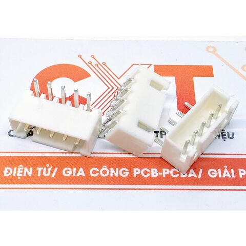 Header đực 5P XH2.54-5P chân cong (10c)