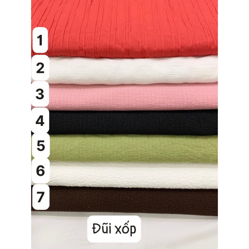Vải đũi xước, đũi lì, đũi công sở, lụa trơn,đui thun mềm rũ