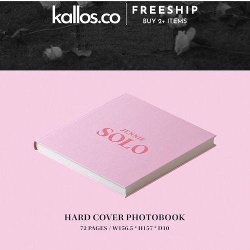 Album Ảnh Jennie Solo Photobook Kpop - Kallos Vietnam