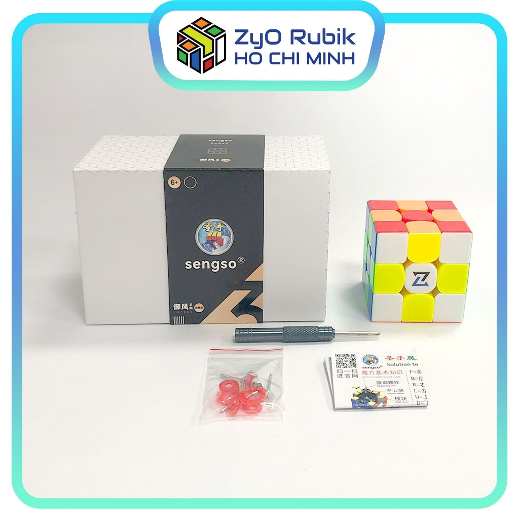 Rubik 3x3 Sengso Yufeng Có Nam Châm Stickerless - Đồ Chơi Phát Triển Trí Tuệ - Zyo Rubik Hồ Chí Minh