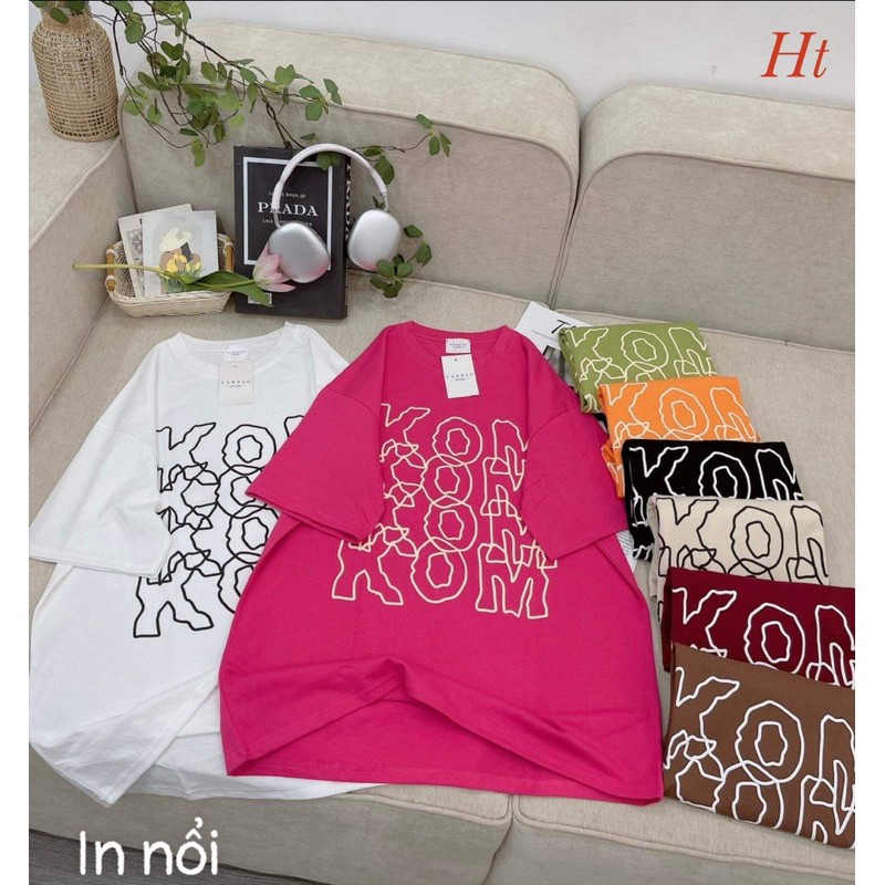 Áo phông KOM 4 dòng H2A766