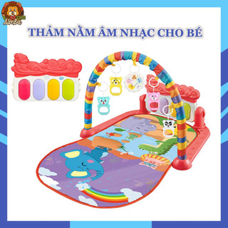 Thảm nằm có nhạc có piano đồ chơi cho bé tự chơi