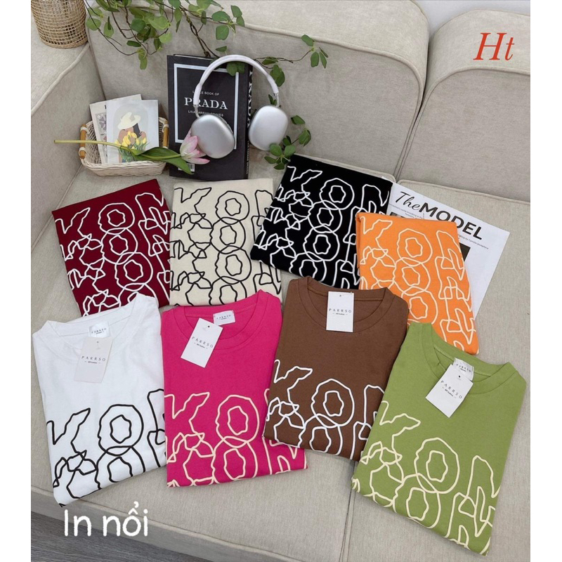 Áo phông KOM 4 dòng H2A766