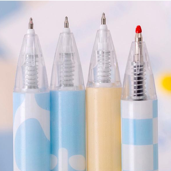 ✨✨Bút Gel Nhấn Hình Quả Trứng Phô Mai Hoạt Hình Cho Học Sinh