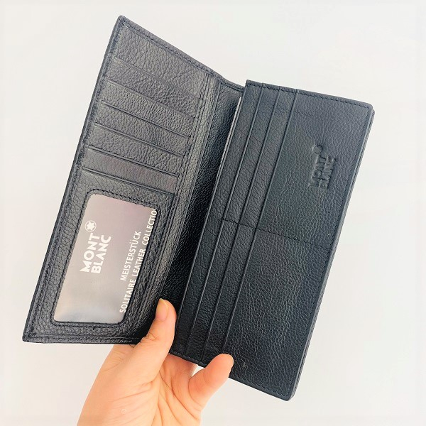 Ví da nam dáng dài, Clutch nam đựng thẻ, da thật, siêu mỏng gọn, fullbox có thể làm quà tặng, bảo hành 1 năm | BigBuy360 - bigbuy360.vn