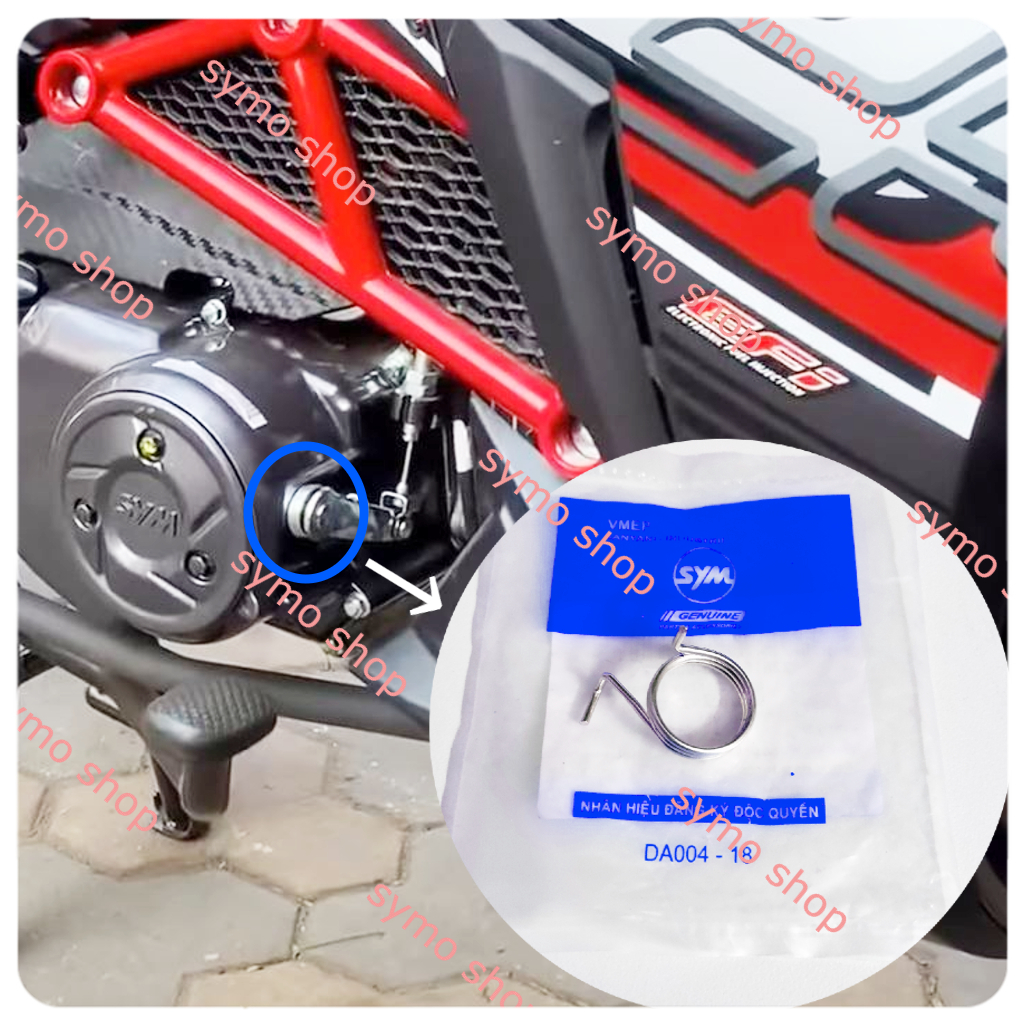 Lò xo hồi côn xe SYM Star Sr 125 Chính Hãng