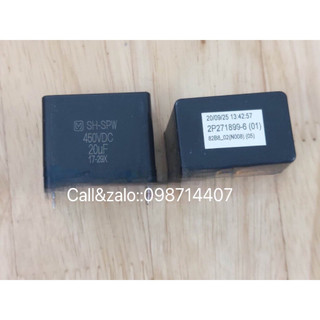 Tụ 20uf 450v tụ điều hòa daikin hfc-mps 20uf dc450v tụ sh-spw 20uf 450vdc hàng mới loại tốt