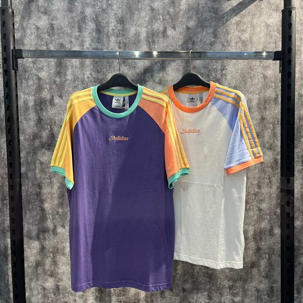 Áo Thun Chính Hãng Adidas ENJOY SUMMER RAGLAN TEE Shop Xám Store