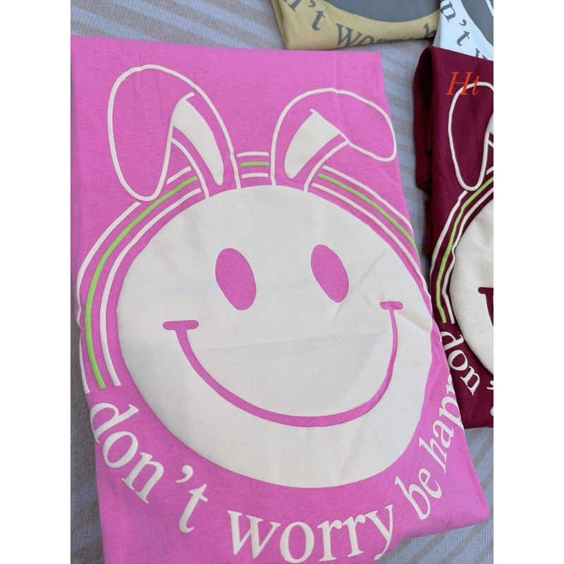 Áo phông THỎ don’t worry H2A755
