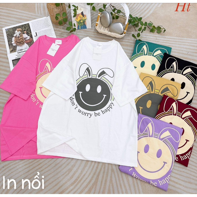 Áo phông THỎ don’t worry H2A755