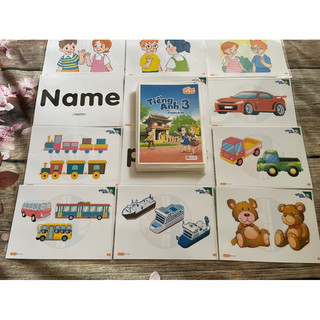 FLASHCARD 345 BỘ GIÁO DỤC (A5, 2 mặt)