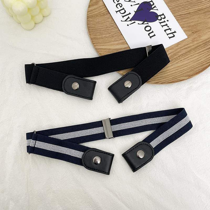 Thắt Lưng Co Giãn iBB4 Không Đường May Tiện Lợi Cho Nam/ Nữ