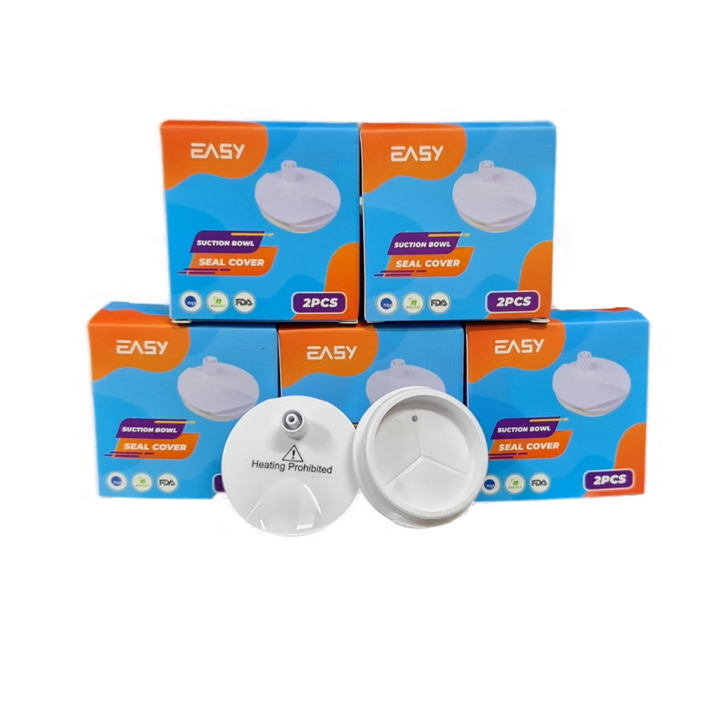 Nắp chặn sữa Easy, kết nối CUP hút sữa với máy hút sữa có dây