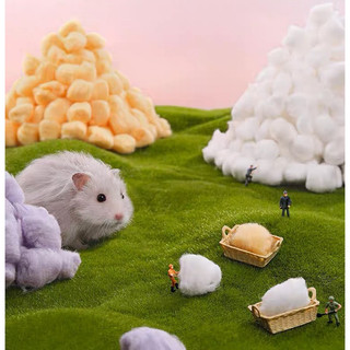 bông gòn candy dành cho hamster, sóc, fat tail, nhím,... - T3 PETS SHOP