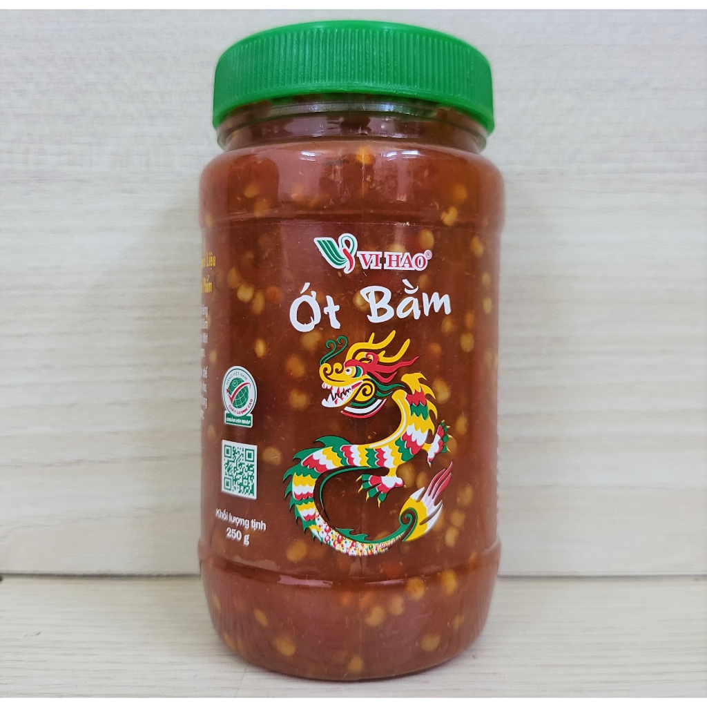 (hủ 250g) ỚT BẰM (từ ớt Chỉ Thiên) VỊ HẢO Chopped Chilli
