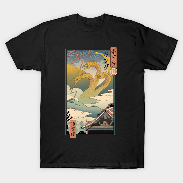 Áo thun Áo phông Monster Zero Ukiyoe Monster Zero Ukiyoe TShirt