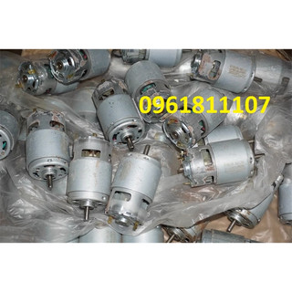 Motor 775 18V cổ bạn đạn 15mm cho máy khoan pin, motor máy khoan pin, motor máy cầm tay, motor máy