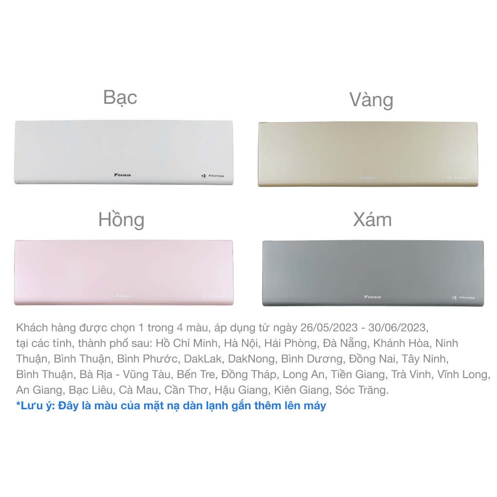 Máy lạnh Daikin Inverter 1.5 HP ATKF35XVMV 2023