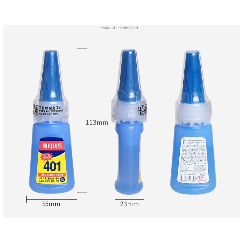 Keo 401 dán móng nail siêu chắc chính hãng 1067