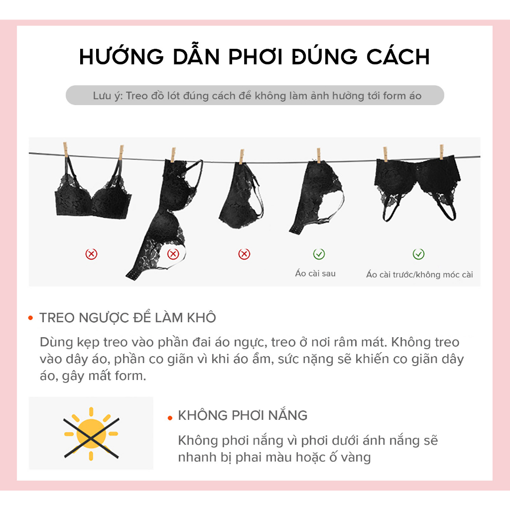 EMILY | Set Đồ Lót Ren Đen Cup Ngang Áo Ngực Có Gọng Nâng Ngực Gợi Cảm Quần Lót Ren Tam Giác Mát Mẻ Sáng Da Mebra