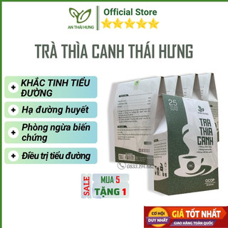 Combo 05 hộp trà thìa canh thái hưng khắc tinh của tiểu đường