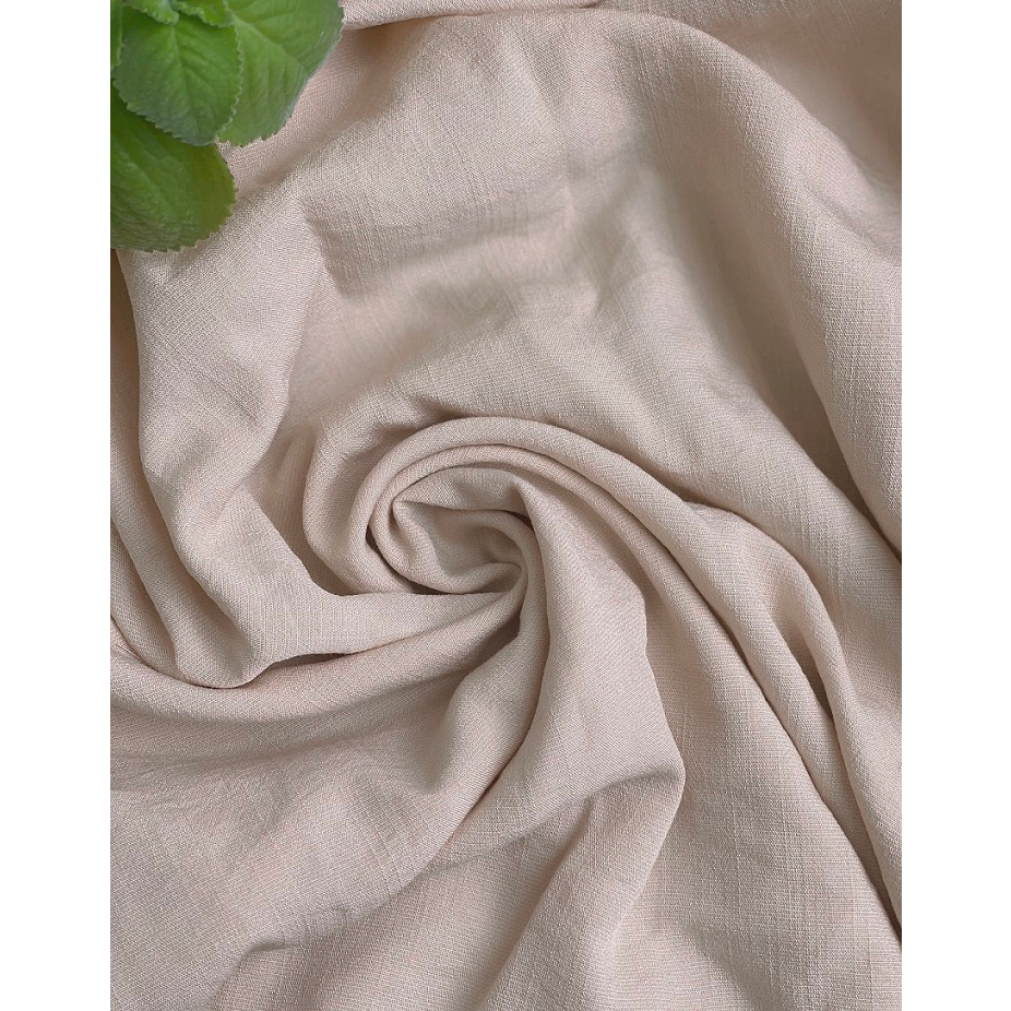 Đầm Linen maxi xếp li cổ khoét lưng SALOM - Lalin Dress