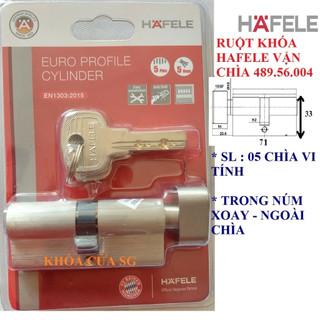 [Hỏa tốc HCM] RUỘT KHÓA HAFELE VẶN CHÌA - THƯƠNG HIỆU CỦA ĐỨC  - MÃ 489.56.004