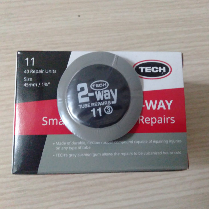 Hộp Miếng Vá 2-Way #11 Tròn 45mm - 40 miếng Thương Hiệu Tech