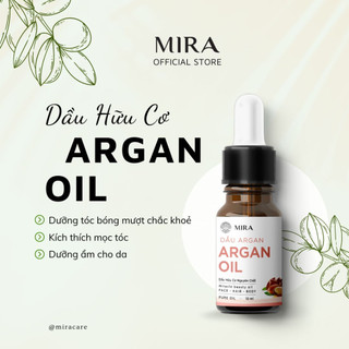 Dầu Argan Organic Hữu Cơ Dưỡng Tóc Bóng Mượt -Miracare