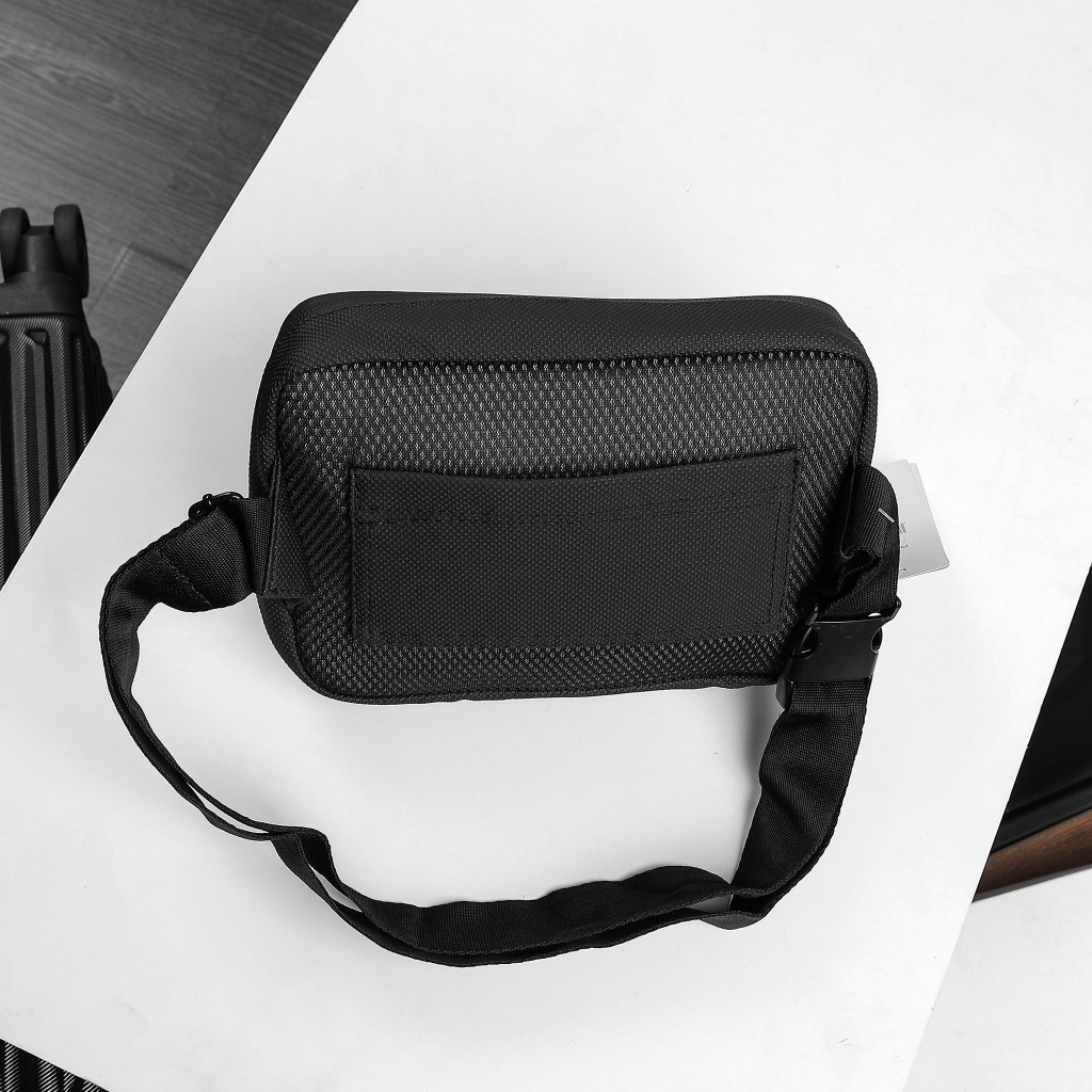 Túi Đeo Chéo Nam LACOSTE INNOVATION CH.ÍNH H.ÃNG Chất Liệu 100% Da Si PVC Cao Cấp Chống Thấm Nước