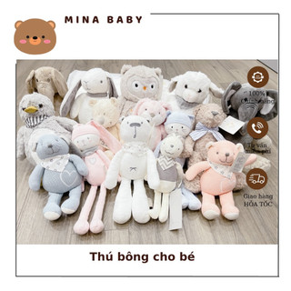 Thú Bông  Cho Bé  Ôm Đi Ngủ , Đồ Chơi Trẻ Em ( Chọn Màu )