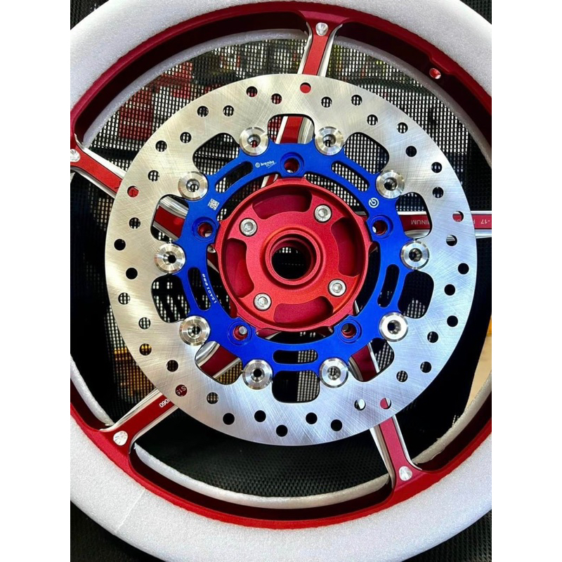 Đĩa kiểu trước exciter 150.155 size 267m mâm zin 10 khoen inox