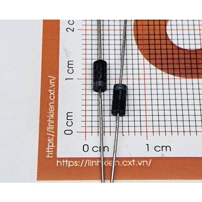 1N4002 Diode Chỉnh Lưu 1A 100V