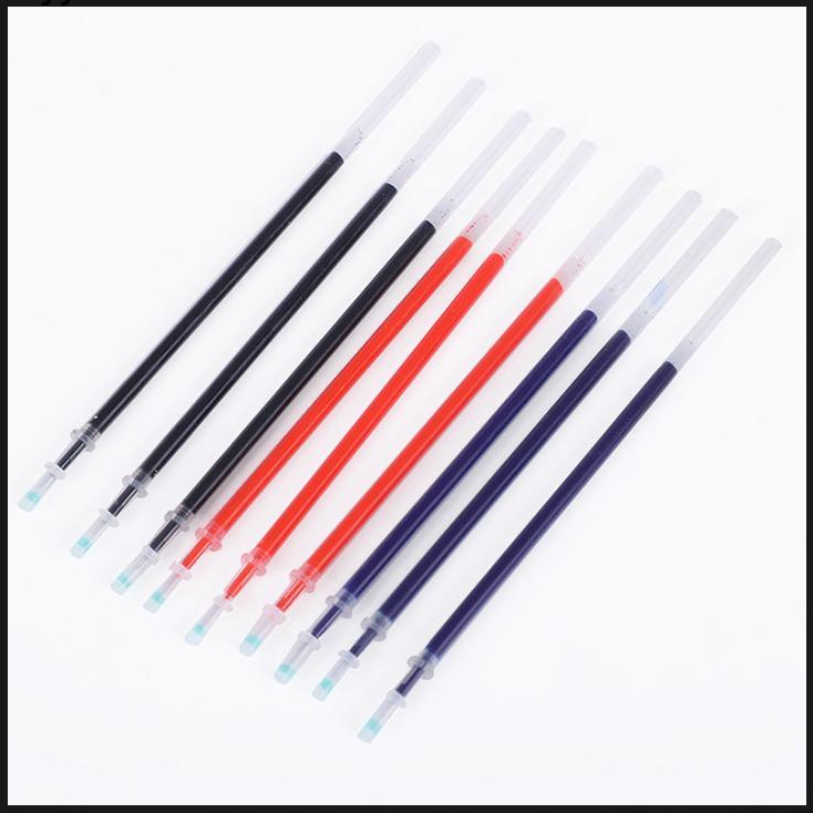 ✨✨Set 20 Ruột bút mực gel ngòi 0.5mm văn phòng phẩm LENG KENG màu đen đỏ xanh