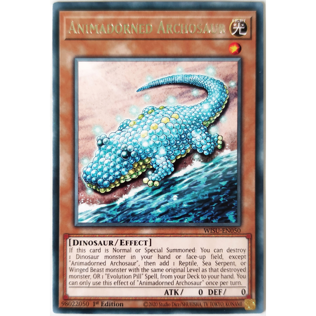 [Thẻ Yugioh] Animadorned Archosaur |EN| Rare