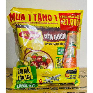 (TẶNG 1 CHAI DẦU HÀO 250G) Hạt nêm Maggi chay gói (450g)