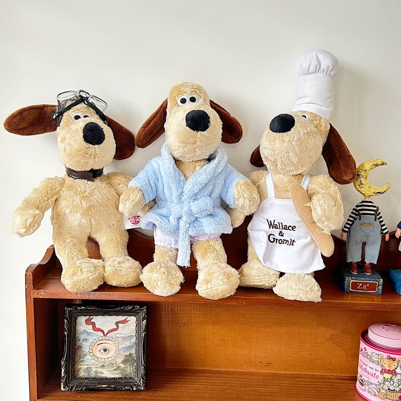 Gấu bông Gromit 2 mẫu đáng yêu 23cm