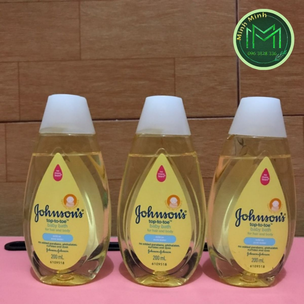 Sữa Tắm Gội Toàn Thân Johnson Baby Chai 200ml Nhẹ Dịu Cho Làn Da Bé