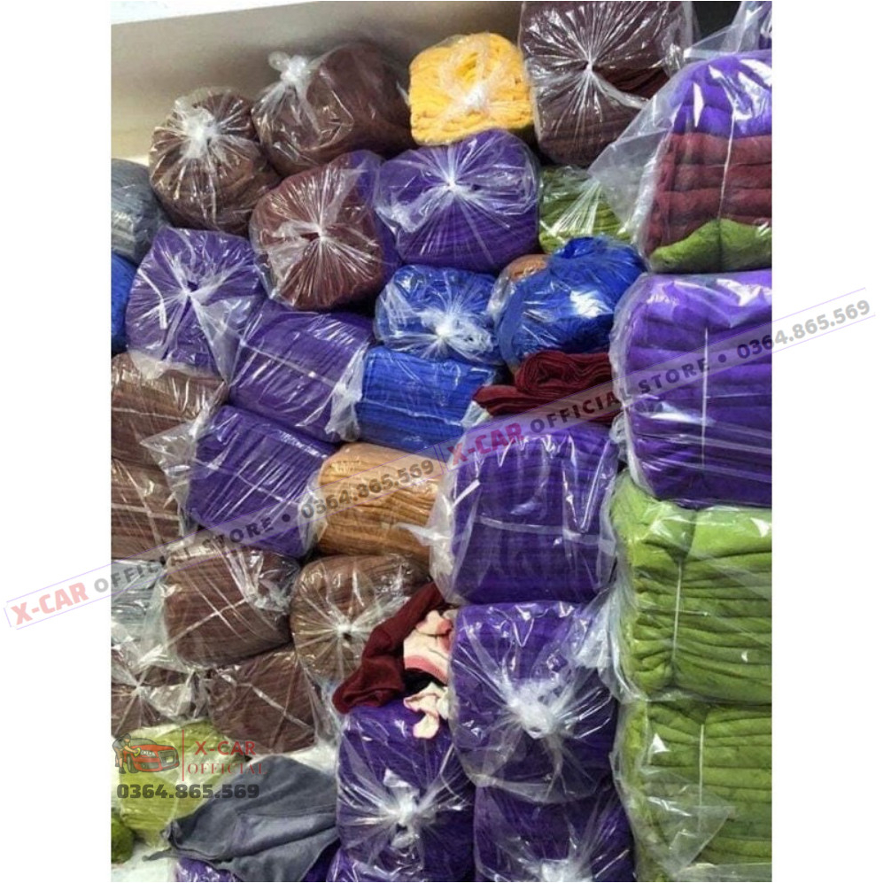 Khăn lau xe ô tô chuyên dụng mềm mịn và thấm hút tốt