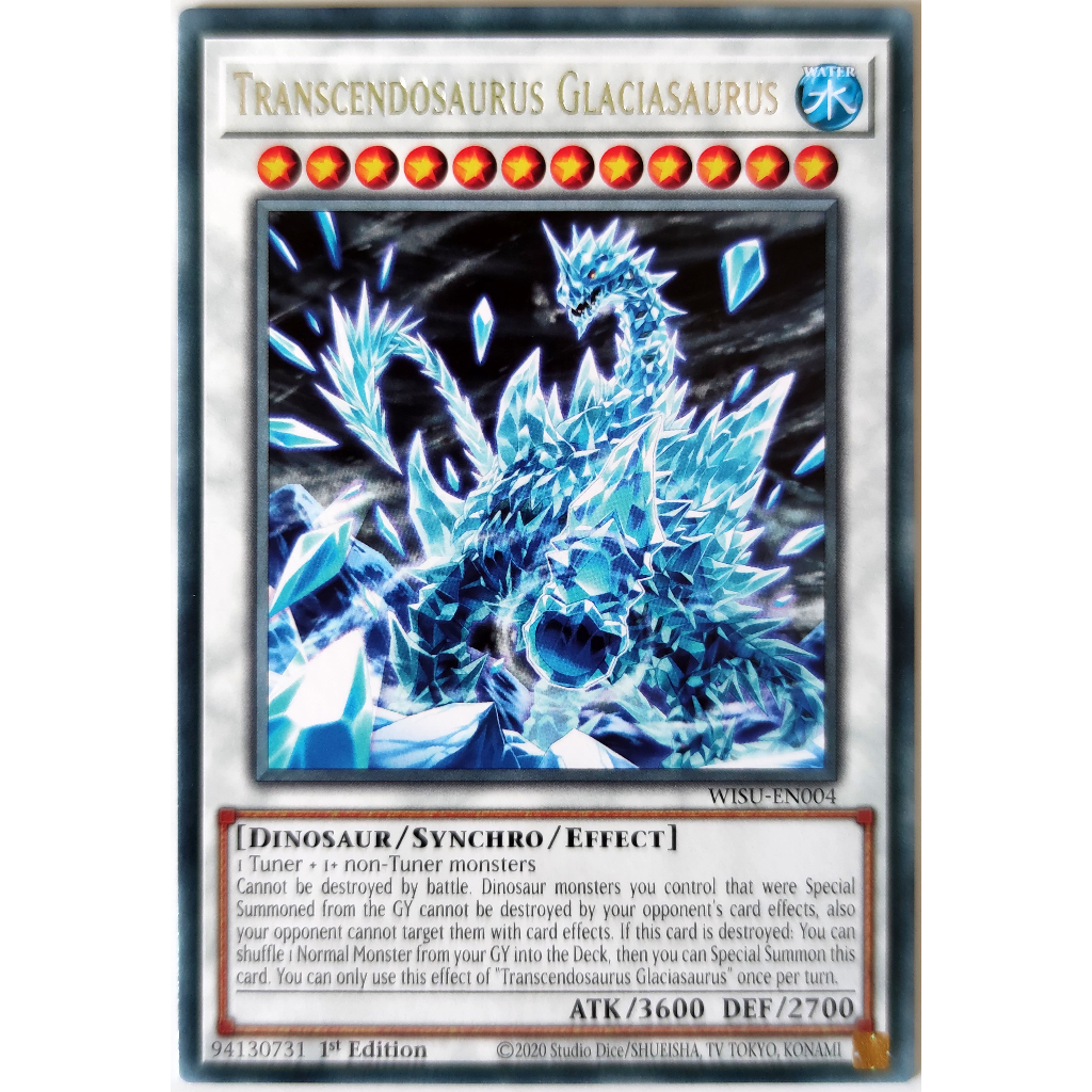 Transcendosaurus Glaciasaurus |EN| Rare
