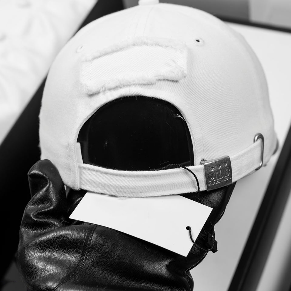 Nón Kết Lưỡi Trai Jean Vá Trắng Nam