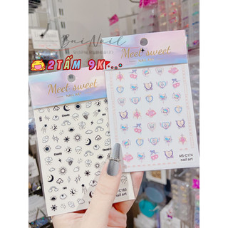 STIKER DÁN 2 TẤM/10k