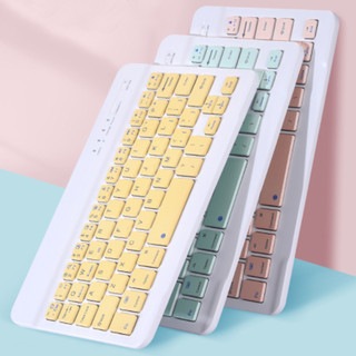 Bàn Phím Mini Không Dây Bluetooth Dùng Cho PC Laptop Ipad Macbook Điện thoại